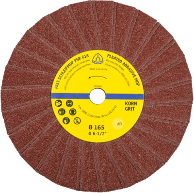 Klingspor FSR 618 Abrasive Mop – For Metals