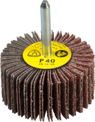 Klingspor KM 613 Small Abrasive Mop – For Stainless Steel & Metals