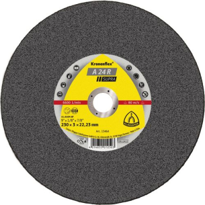 Klingspor A 24 R Supra Kronenflex Cutting-Off Wheels – 2.0–3.2 mm for Steel