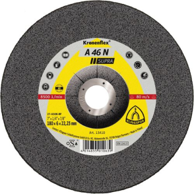 Klingspor A 46 N Supra Grinding Discs – For Aluminium
