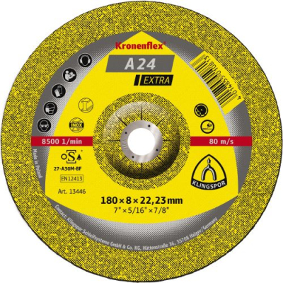 Klingspor A 24 Extra Grinding Discs – For Metals