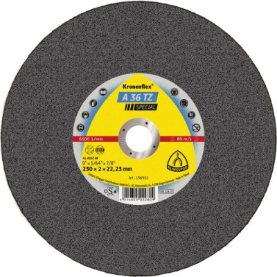 Klingspor A 36 TZ Special Kronenflex Cutting-Off Wheels – 2.0–3.2 mm for Stainless Steel