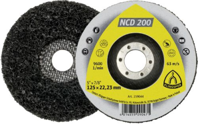 Klingspor NCD 200 Cleaning Wheel – For Metals, Paint, Varnish, Filler & Plastics