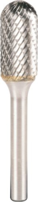 Klingspor HF 100 C Carbide Burrs – Tree Shape Pointed for Steel, Stainless Steel & Metals