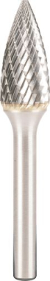 Klingspor HF 100 G Carbide Burrs – Flame Shape for Steel, Stainless Steel & Metals
