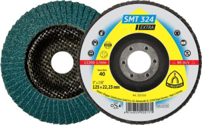 Klingspor SMT 324 Extra Abrasive Mop Disc – For Stainless Steel & Steel