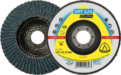 Klingspor SMT 624 Supra Abrasive Mop Disc – For Stainless Steel & Steel