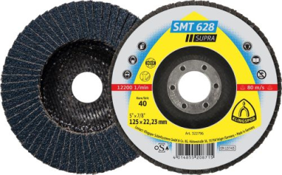 Klingspor SMT 628 Supra Abrasive Mop Disc – For Stainless Steel & Steel