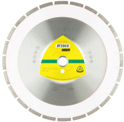 Klingspor DT 350 U Extra Large Diamond Cutting Blades – For Concrete & Construction Materials