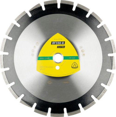 Klingspor DT 350 A Extra Large Diamond Blade – For Asphalt & Sandstone
