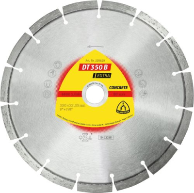 Klingspor DT 350 B Extra Diamond Cutting Blade – Concrete | Angle Grinders