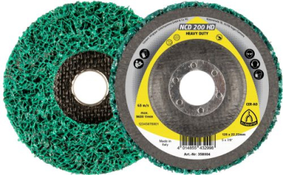 Klingspor NCD 200 HD Heavy Duty Cleaning Wheel – For Metals, Paint, Varnish & Filler