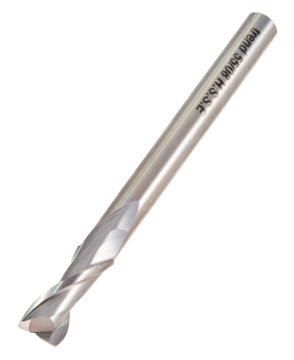 Trend 55/08X1/4HSS Spiral up-cut cutter 8mm diameter