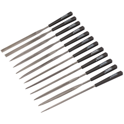 DRAPER 10pc Needle File Set – Precision Detail Work | 82640