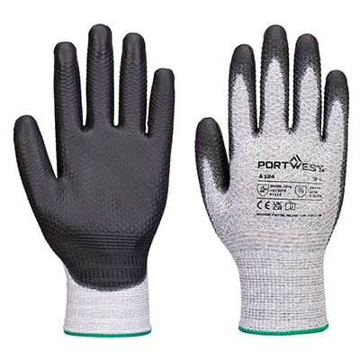 PORTWEST A124 Grip 13 PU Diamond Knit Glove (Pk12)
