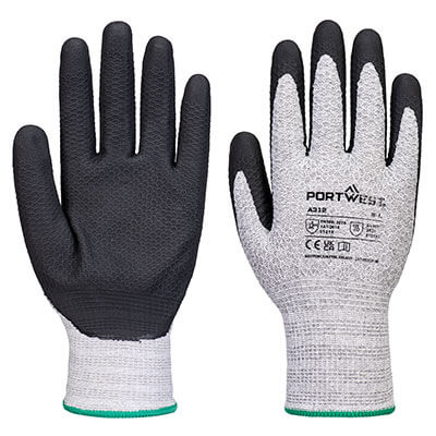 PORTWEST A312 Grip 13 Nitrile Diamond Knit Glove (Pk12)