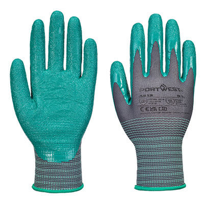 PORTWEST A313 Grip 15 Nitrile Crinkle Glove (Pk12)