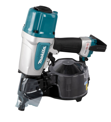 Makita AN613 38–65mm Coil Nailer – 15° Pneumatic Nail Gun