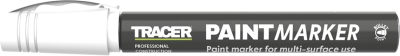 TRACER APTM2 White Paint Marker – Permanent Bullet Tip | Site & Industrial Use