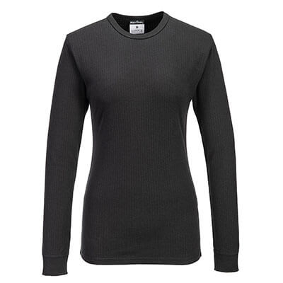PORTWEST B126 Women's Thermal T-Shirt Long Sleeve