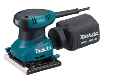 Makita BO4556 ¼‑Sheet Clamp‑Only Palm Sander – 200 W, 14,000 OPM, 110 V or 240 V