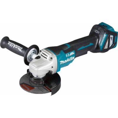 Makita DGA517Z 18V LXT Brushless 125mm Angle Grinder – Paddle Switch, Body Only