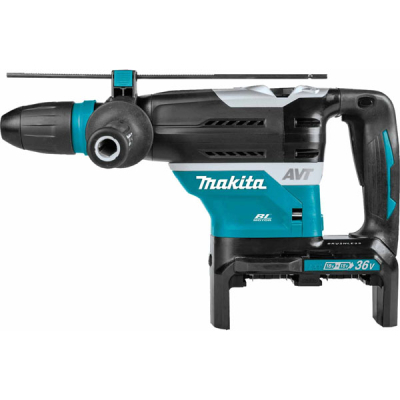 Makita DHR400ZKU 18Vx2 LXT SDS-MAX Rotary Demolition Hammer 40mm – Brushless with AWS (Body Only)
