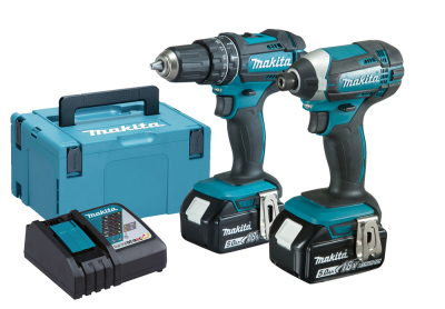 Makita DLX2131TJ 18V LXT Twin Pack | Combi Drill & Impact Driver Kit