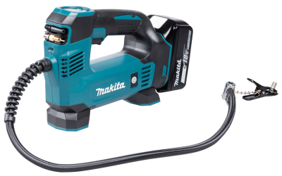 Makita DMP180RT1J 18V LXT Cordless Inflator – With 5.0Ah Battery, Charger & Case