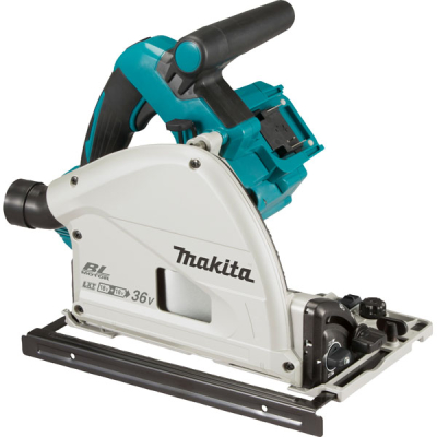 Makita DSP600ZJ 18Vx2 LXT Brushless Plunge Saw – 165mm with Makpac Case