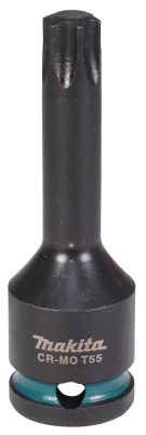 MAKITA E-19847 I_BLK IMPACT SOCKET BIT T55X78 1_2  SQUARE