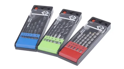 C.K T3064B 16-Piece Drill Bit Set – Masonry, Metal & Wood Bits with Storage Case