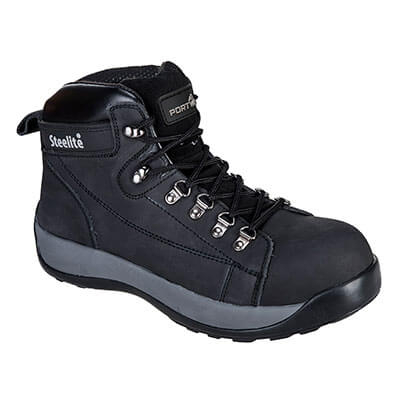PORTWEST FW31 Steelite Mid Cut Nubuck Boot SB HRO