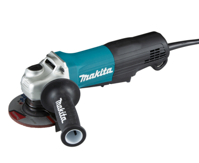 Makita GA4550R 115 mm Angle Grinder 1,300 W – Paddle Switch with Anti‑Restart (110 V / 240 V)