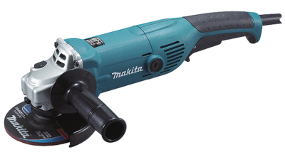 Makita GA5021 125 mm Angle Grinder 1,050 W – Paddle Switch with SJS (110 V / 240 V)