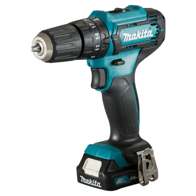 Makita HP333DWAE 12V Max Combi Drill – With 2x 2.0Ah Batteries & Charger