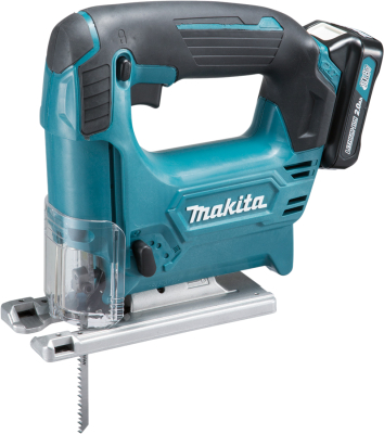 Makita JV101DWAE 12V Max Jigsaw – 2x 2.0Ah Batteries & Charger