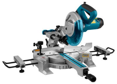 Makita LS0815FLN/2 Slide Mitre Saw – 216 mm, 1,400 W with Laser & Job Light (240 V)