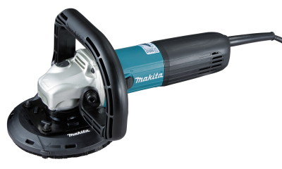 Makita PC5010C/2 Concrete Planer 125 mm – 240 V, Variable Speed, Dust Shroud