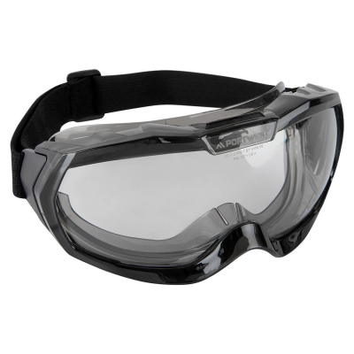 Portwest PS67CLR Ultra Safe Light Unvented Goggles Clear  R