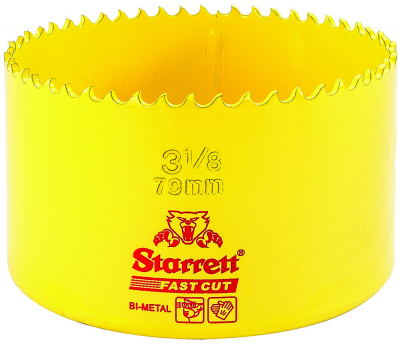 Starrett FCH0318 79 mm Fast Cut Bi‑Metal Hole Saw – AX5185