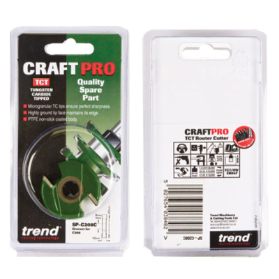 Trend SP-C208C Groover 10mm kerf