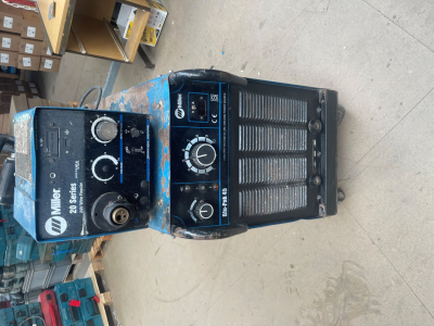 Miller Blu-Pak 45 MIG Welder & 20 Series Wire Feeder Ex Fleet