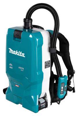 Makita VC012GZ01 Backpack Vacuum Cleaner 40V Max – AWS, 6L Capacity, Cordless, Body Only
