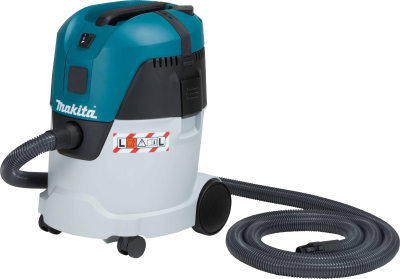 Makita VC2512L/2 Dust Extractor 25 L – L‑Class Wet/Dry Vacuum, 240 V, No Power Take‑Off