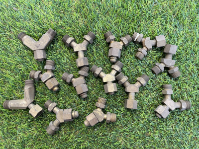 Double Outlet Gas Valve Y Piece