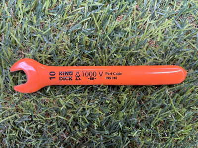 King Dick 10mm Insulated Spanner 1000v INS010