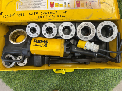 REMS Amigo 2 110v Pipe Threading Machine Ex Fleet