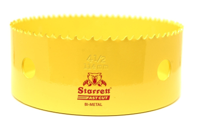 Starrett FCH0412 114 mm Fast Cut Bi‑Metal Hole Saw – AX5240