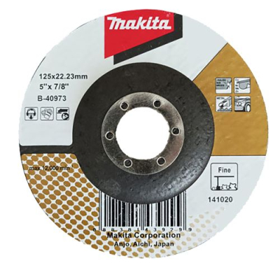 MAKITA FLAP DISCS - FIBRE GLASS FLAT - SURFACE CONDITIONING